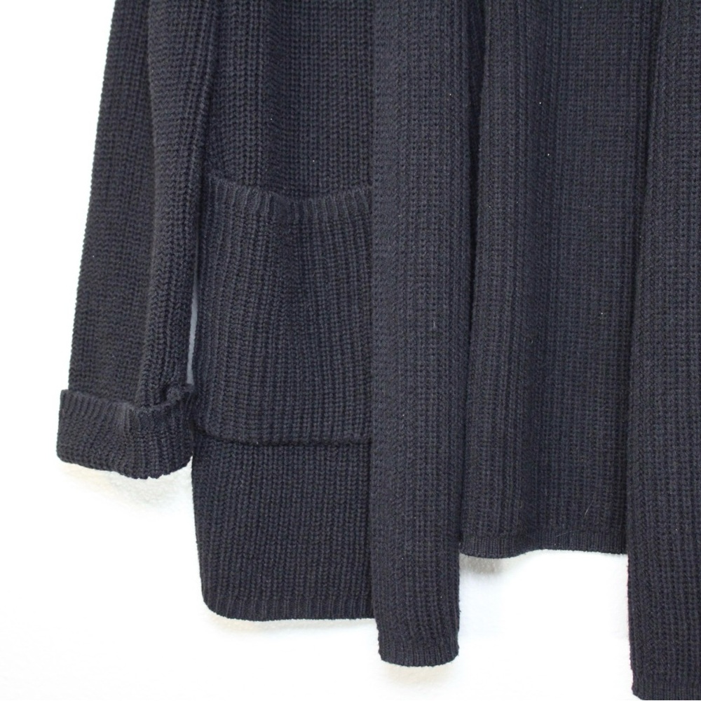 Chunky Thick Knit Sweater Black - Picture 7 of 8